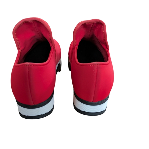iRi Wes Red Neoprene Low Top Sneaker Size 36.5 (6.5) - Picture 4 of 13
